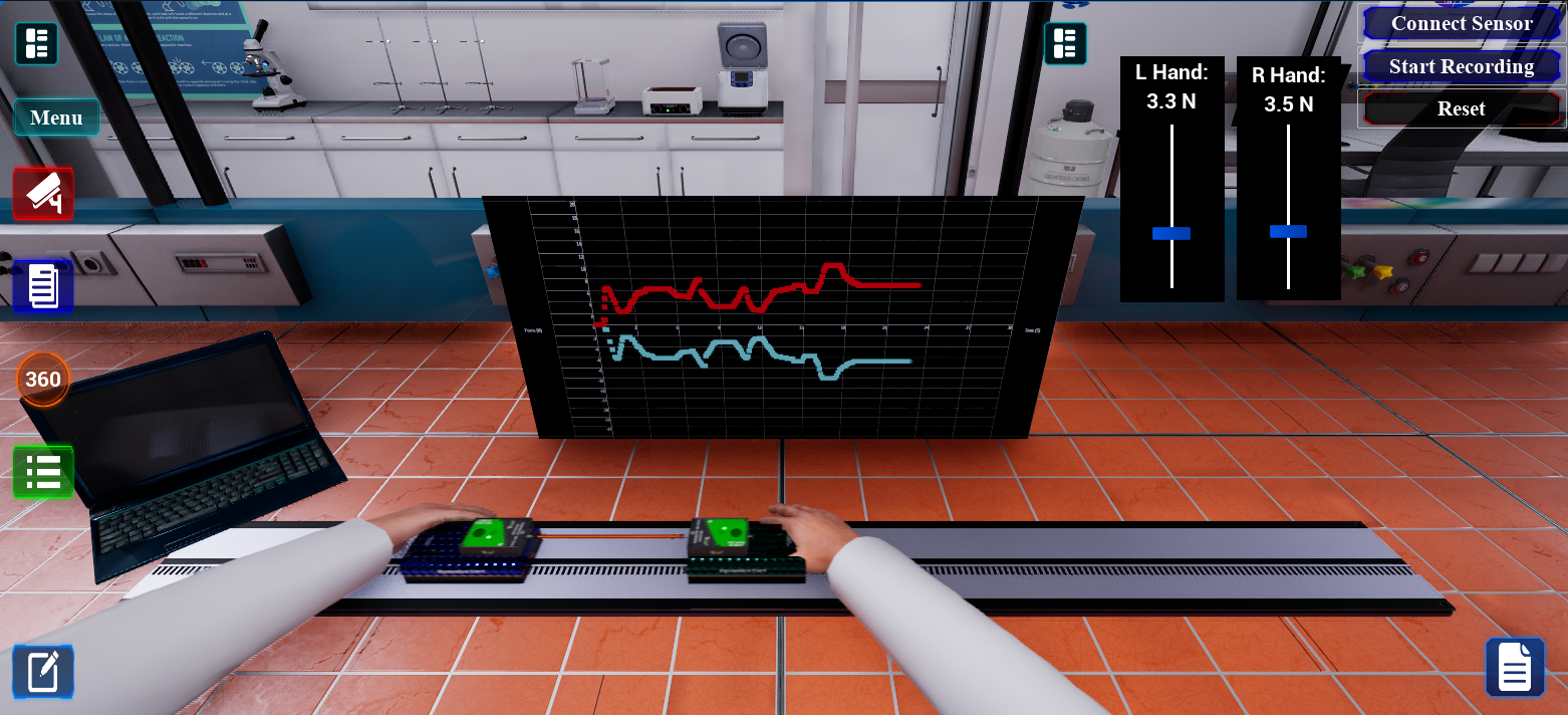 Virtual Lab Interface